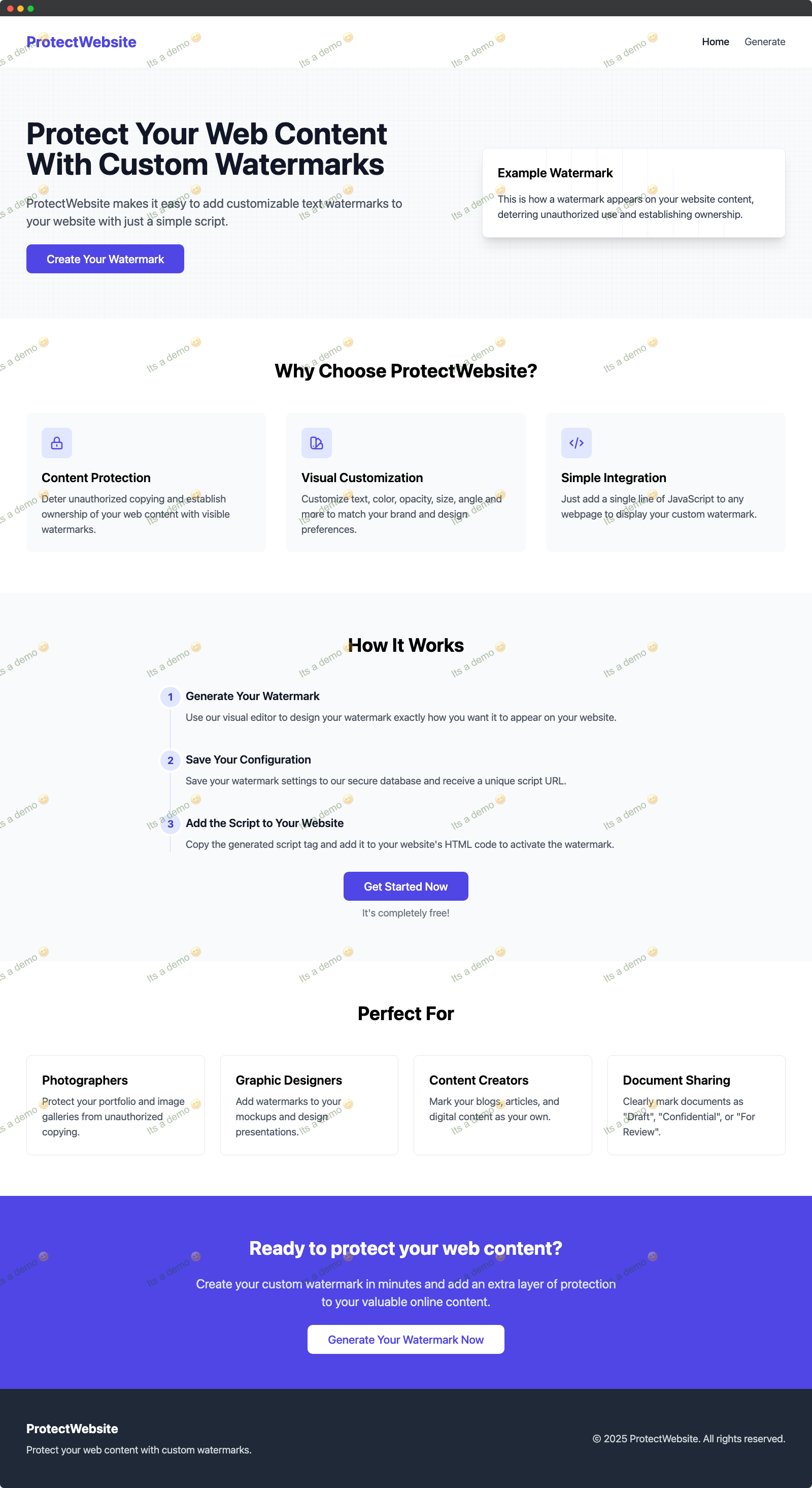 ProtectWeb.site - Proteja su contenido web: proteja su negocio media 1