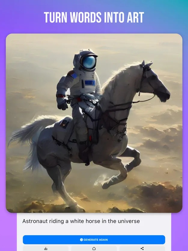 وسائط AI Art Generator Wonder Dream - أداة طلاء الصور التي تم إنشاؤها من الذكاء الاصطناعي 1