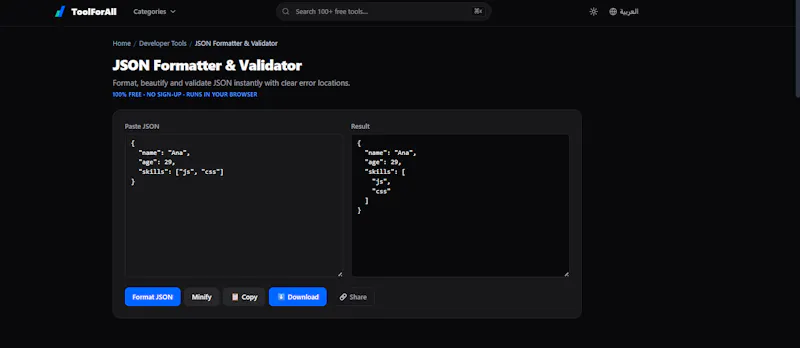 ToolForAll screenshot 2