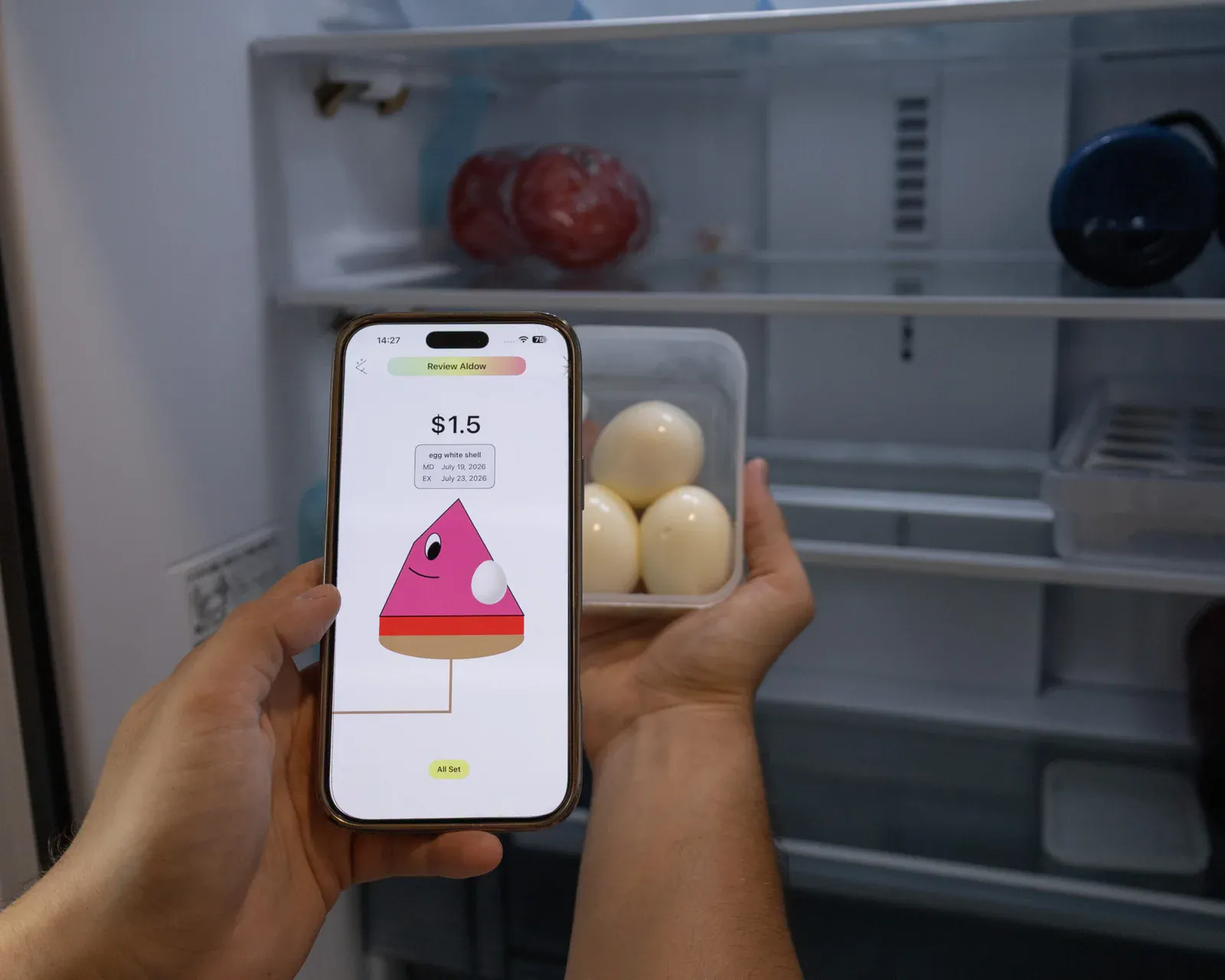 HealthBarr Fridge Food Tracker  screenshot 3