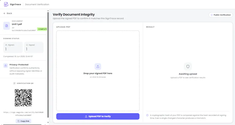 SignTrace screenshot 2