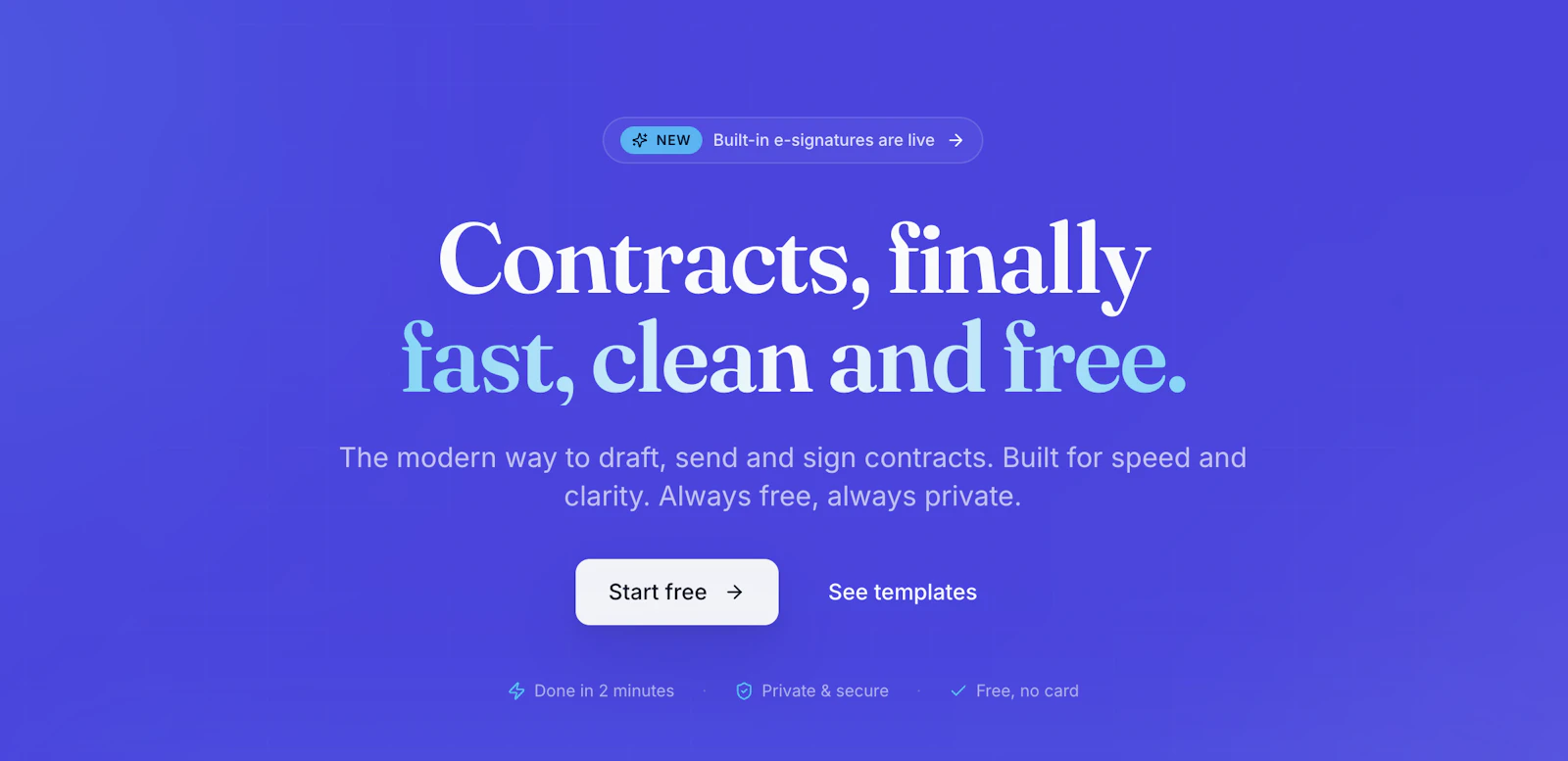 Free Contract Generator — Sign in 2 Min screenshot 2