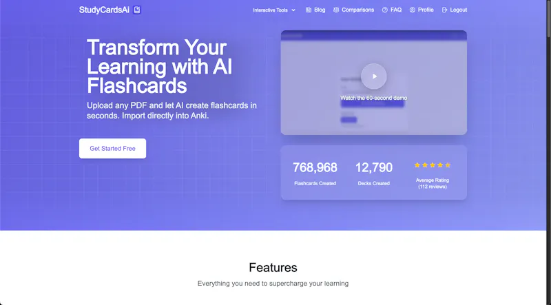 StudyCards AI screenshot 2