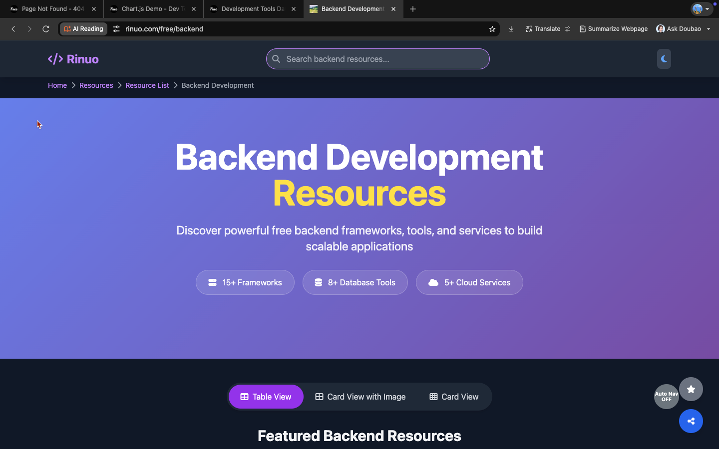 Média Freedevtools - 100 ressources de développeur gratuites 5
