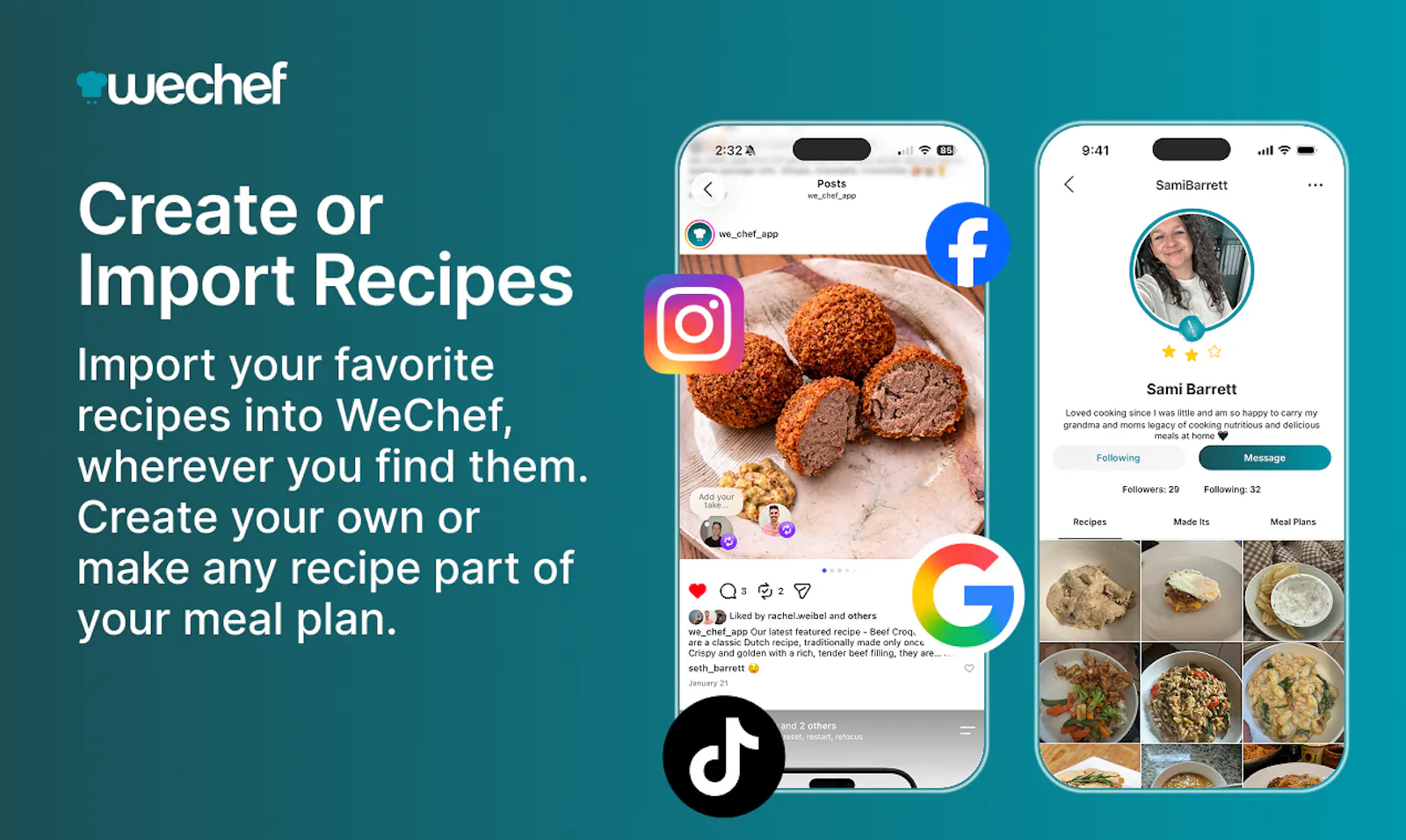 WeChef: Social Meal Planning screenshot 7