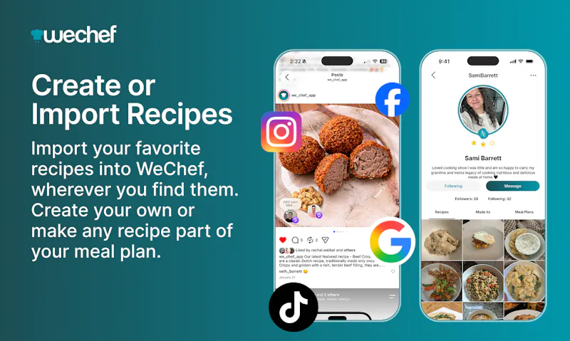 WeChef: Social Meal Planning screenshot 7