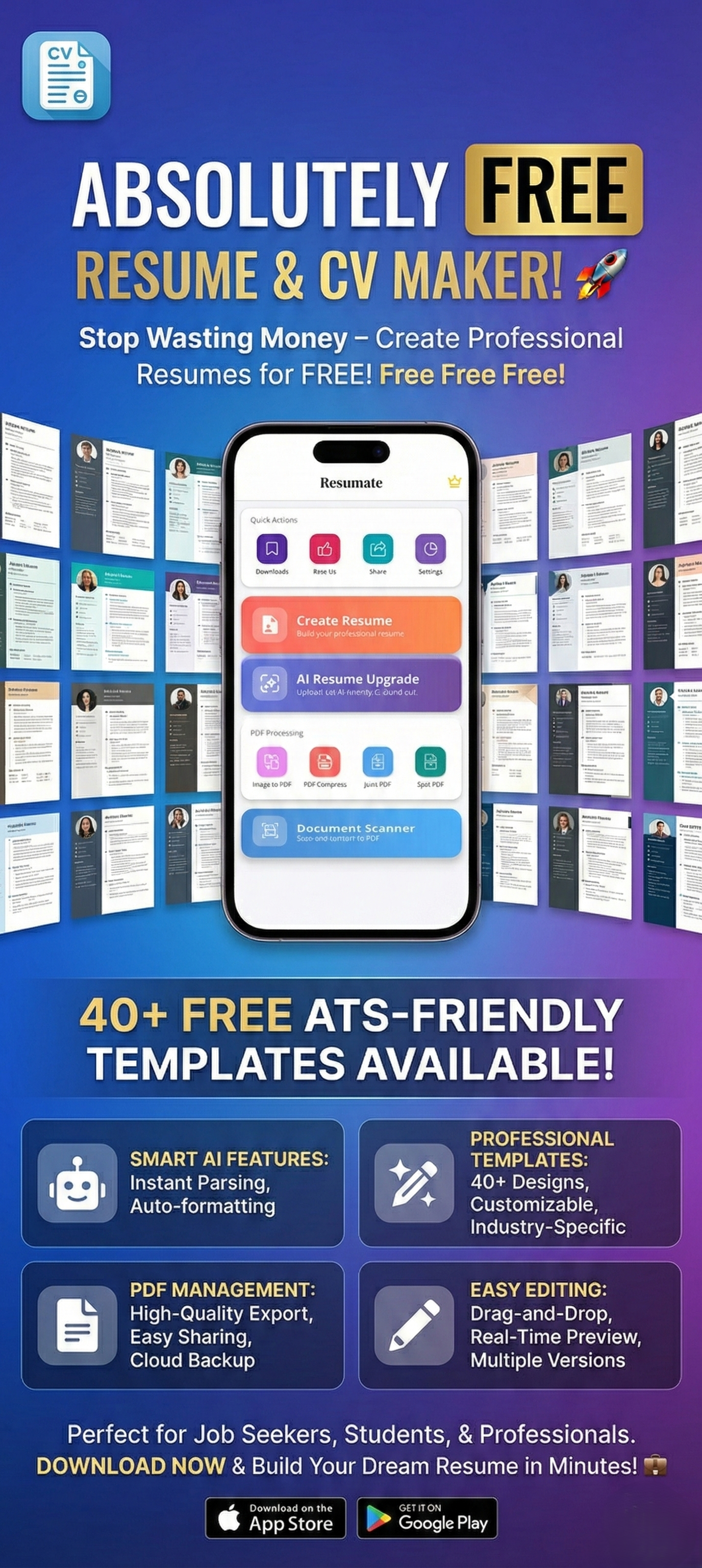 AI Resume Builder & CV Maker gallery image