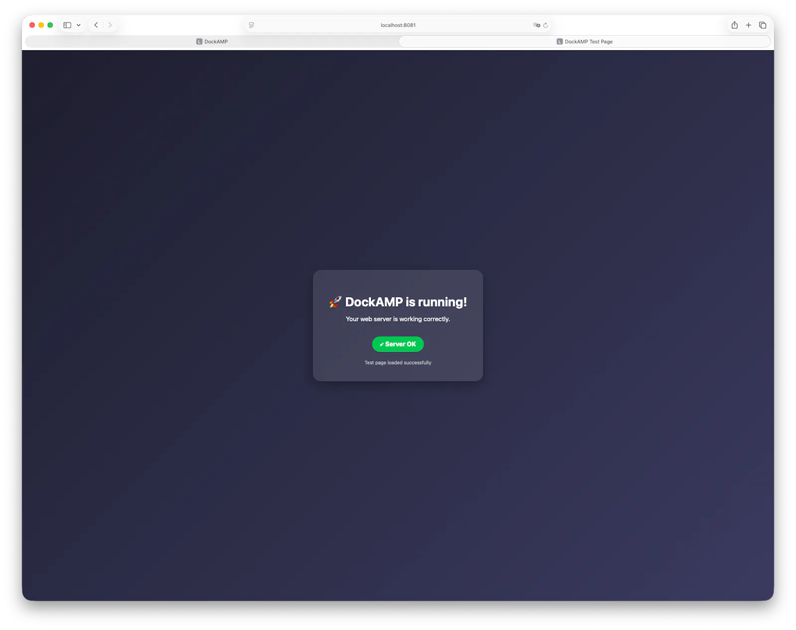 DockAMP Webstack Manager for Docker screenshot 13