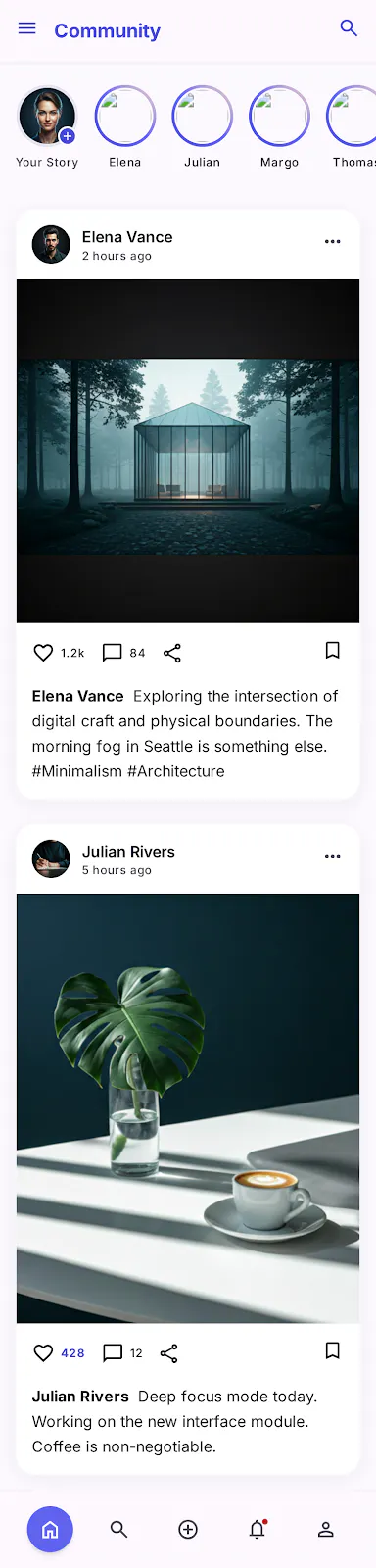 Lumina Social — Social Networking UI Kit gallery image