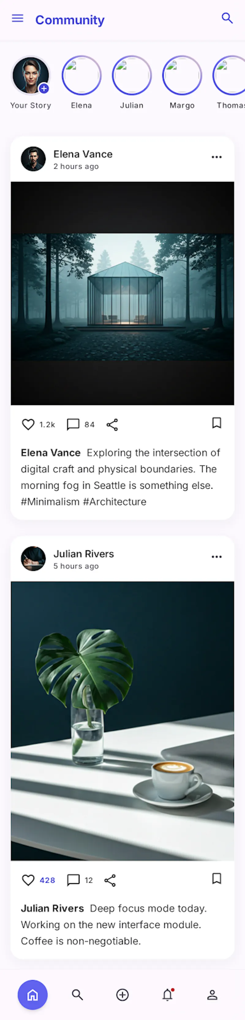 Lumina Social — Social Networking UI Kit screenshot 7