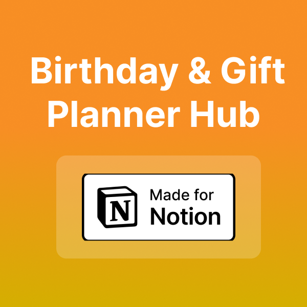 Birthday & Gift Planner Hub logo