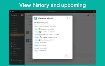 Rosters for Slack gallery image