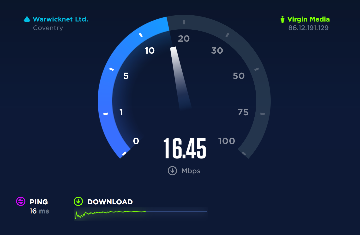 SPEEDTEST NET VON OOKLA visual data 8