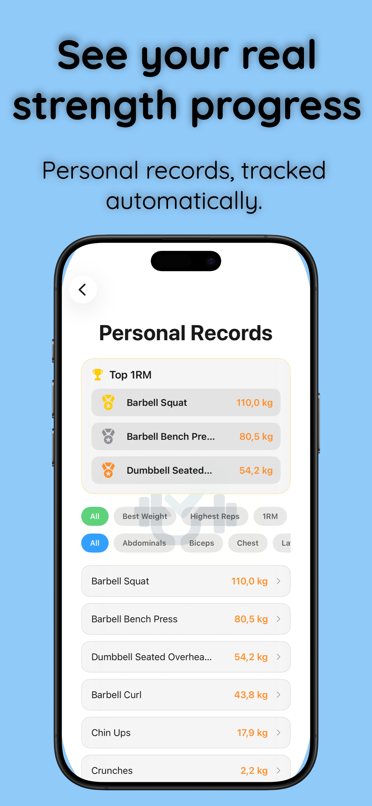 GymLogger X - Screenshot 3 showing product features and functionality