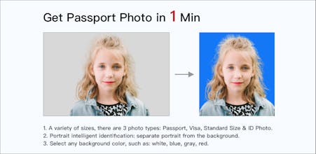 Go passport photo maker gallery image
