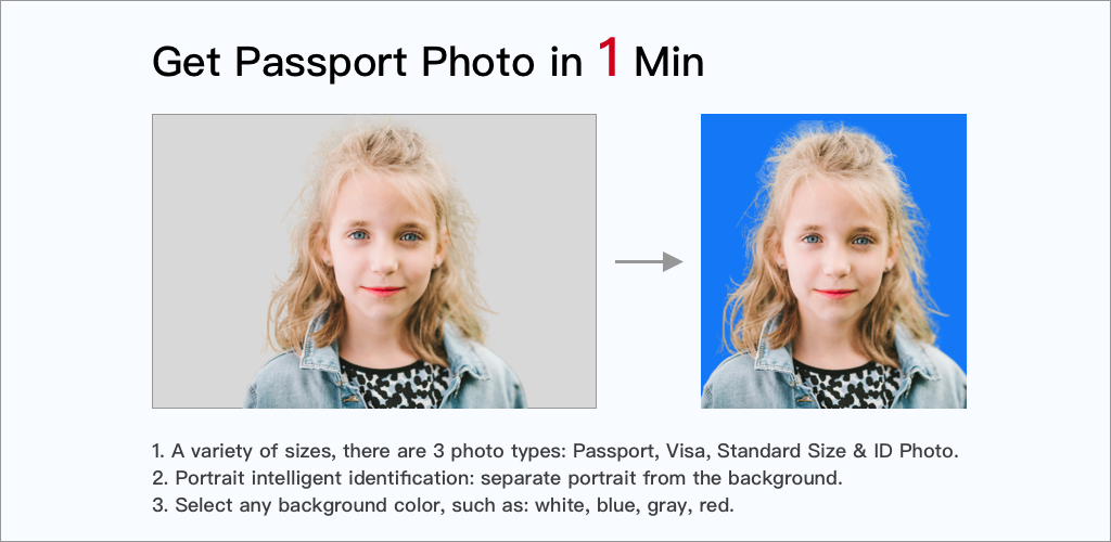 Go Passport Photo Maker - Photo Maker Pro è una delle migliori app di fotoritocco. media 1