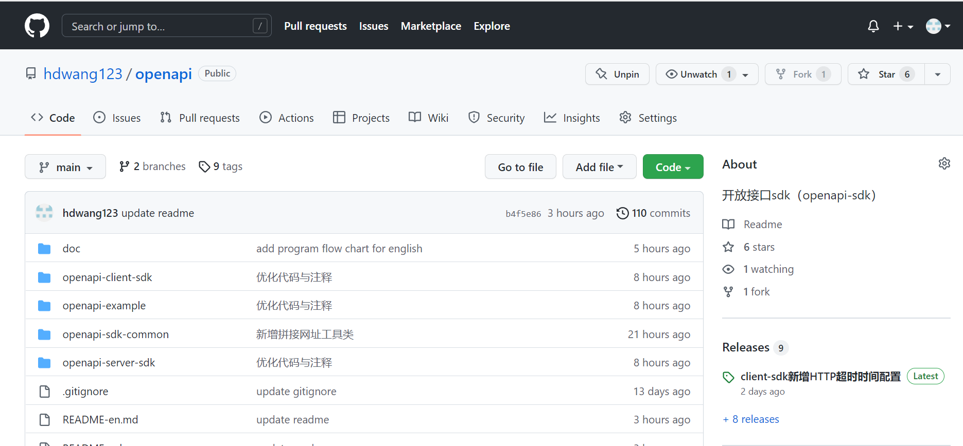 Media openapi - menyediakan SDK yang dapat dengan cepat membuat API dibuka dengan selamat! 2