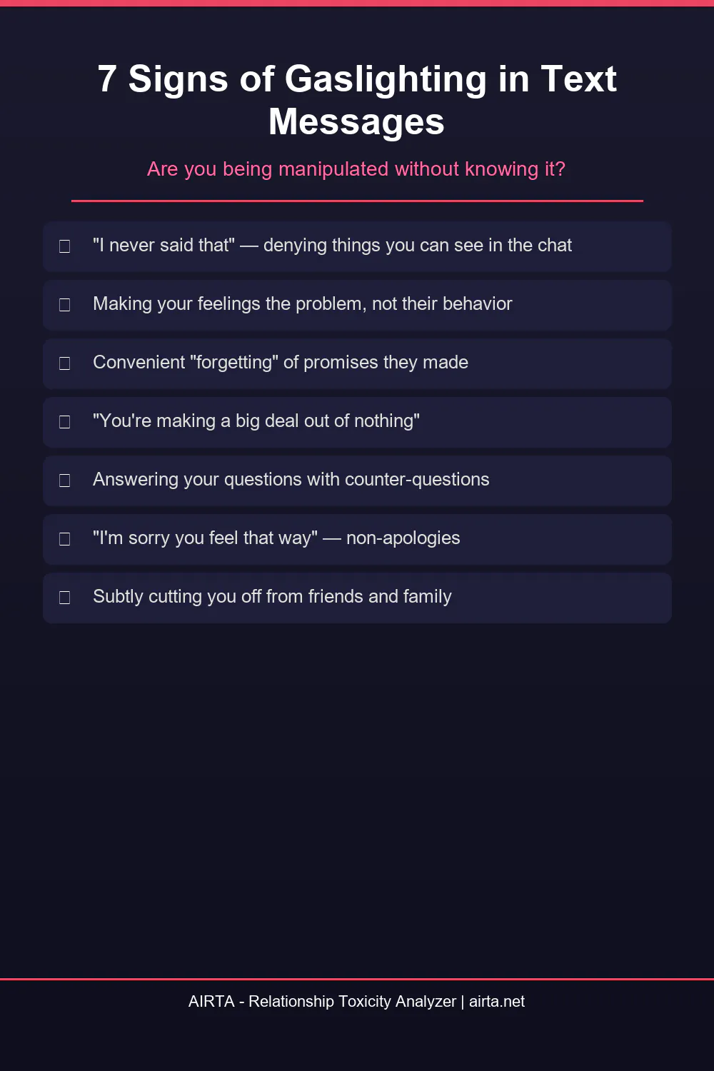 AIRTA - Relationship Toxicity Analyzer gallery image