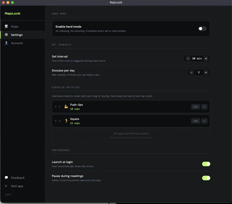 Replock screenshot 5