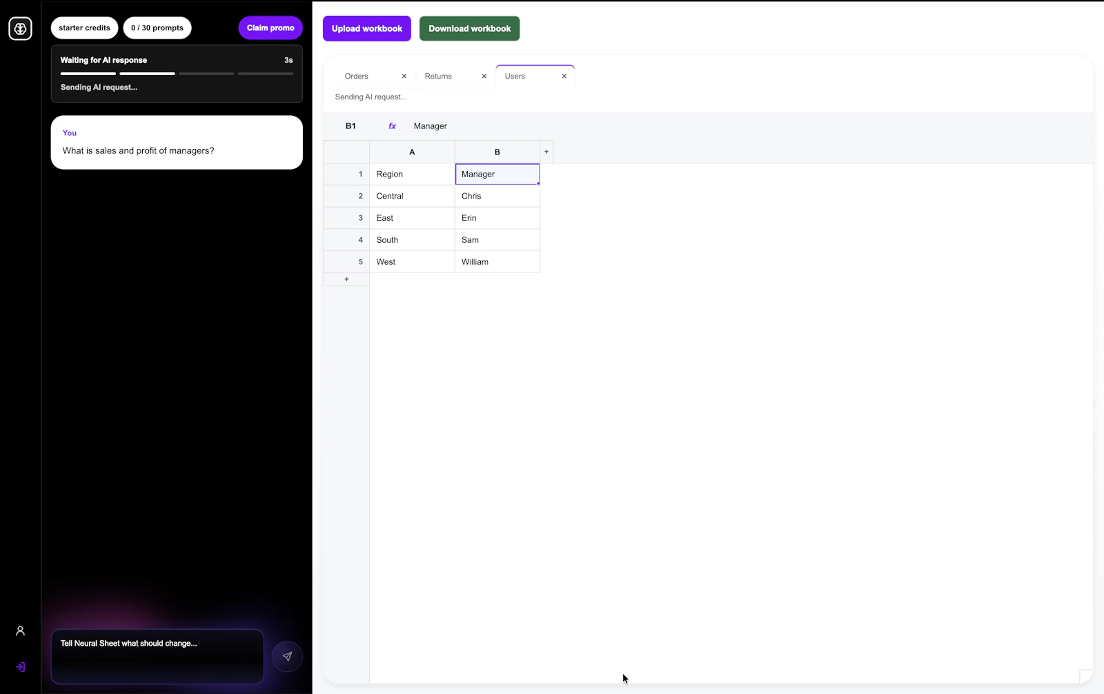 Neural Sheet screenshot 3