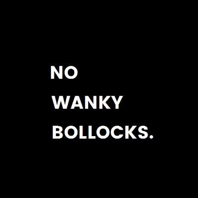No Wanky Bollocks gallery image