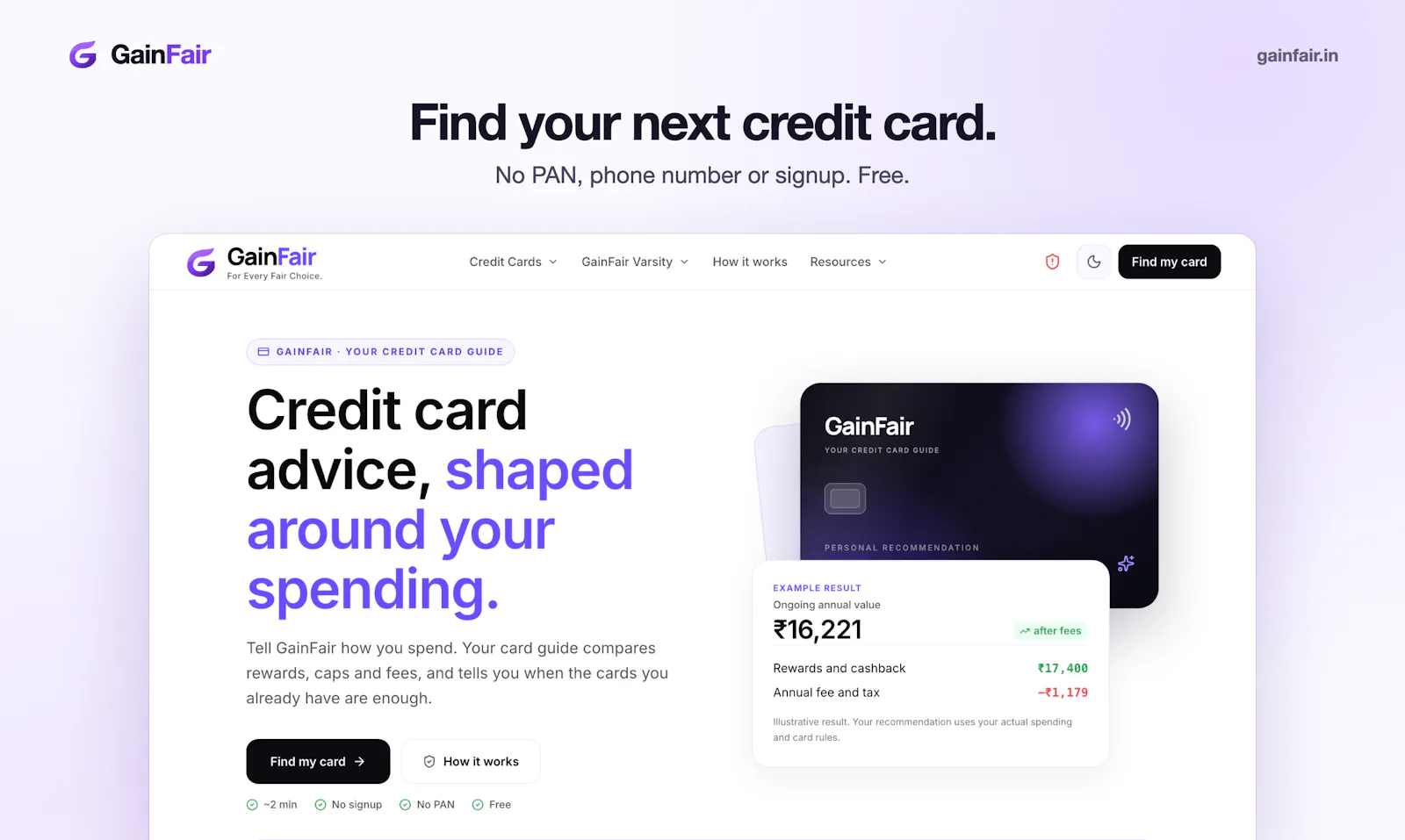 GainFair screenshot 6