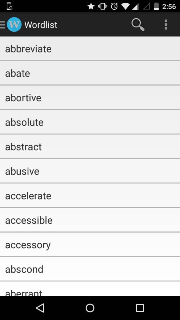 GRE flashcard gallery image