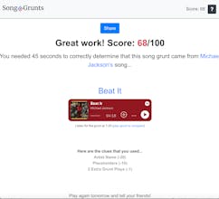 Song Grunts gallery image