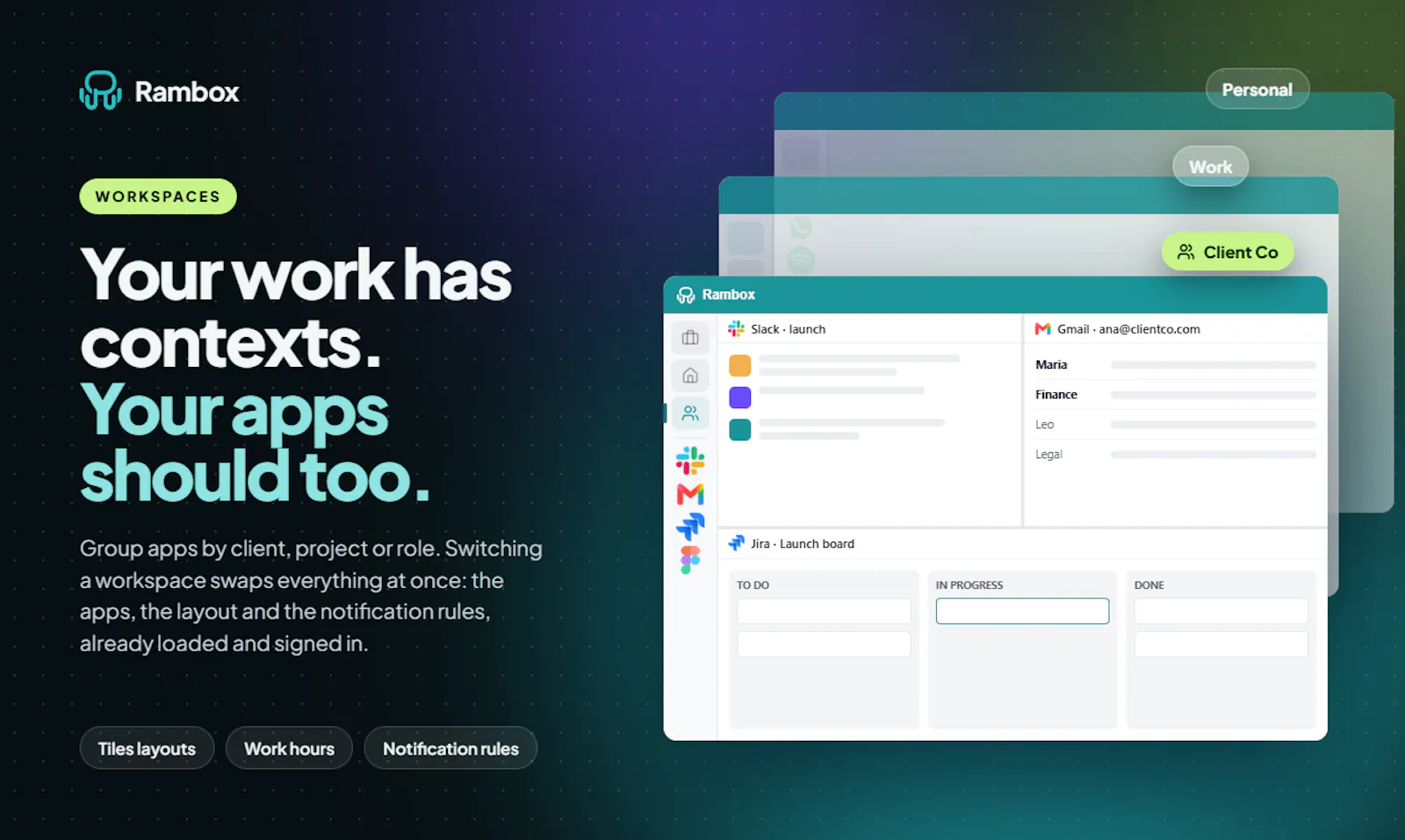 Rambox screenshot 6
