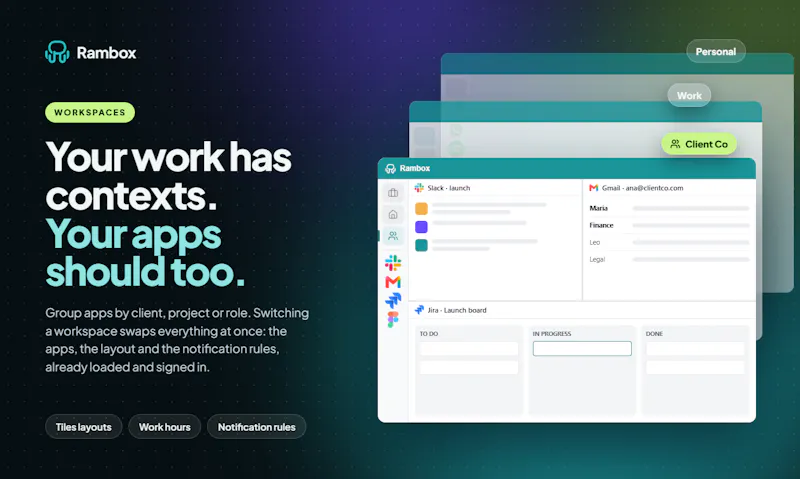 Rambox screenshot 6