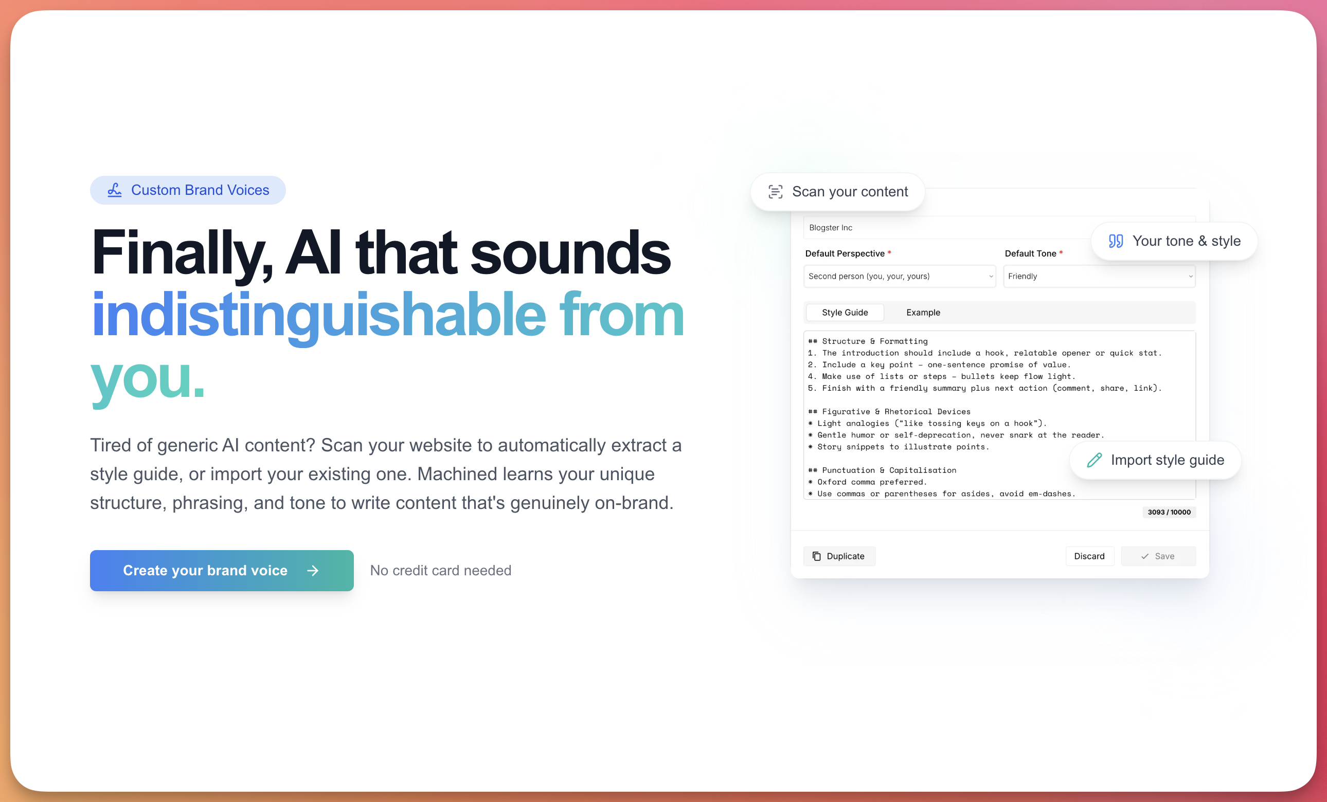 Machined AI - SEO at scale gallery image