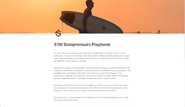$1M Solopreneurs Playbook gallery image