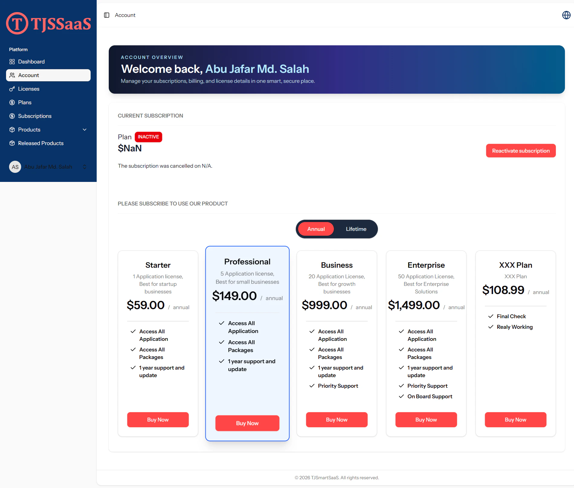 TJSmartSaaS screenshot 2