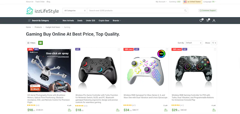 IzzLifeShop screenshot 2