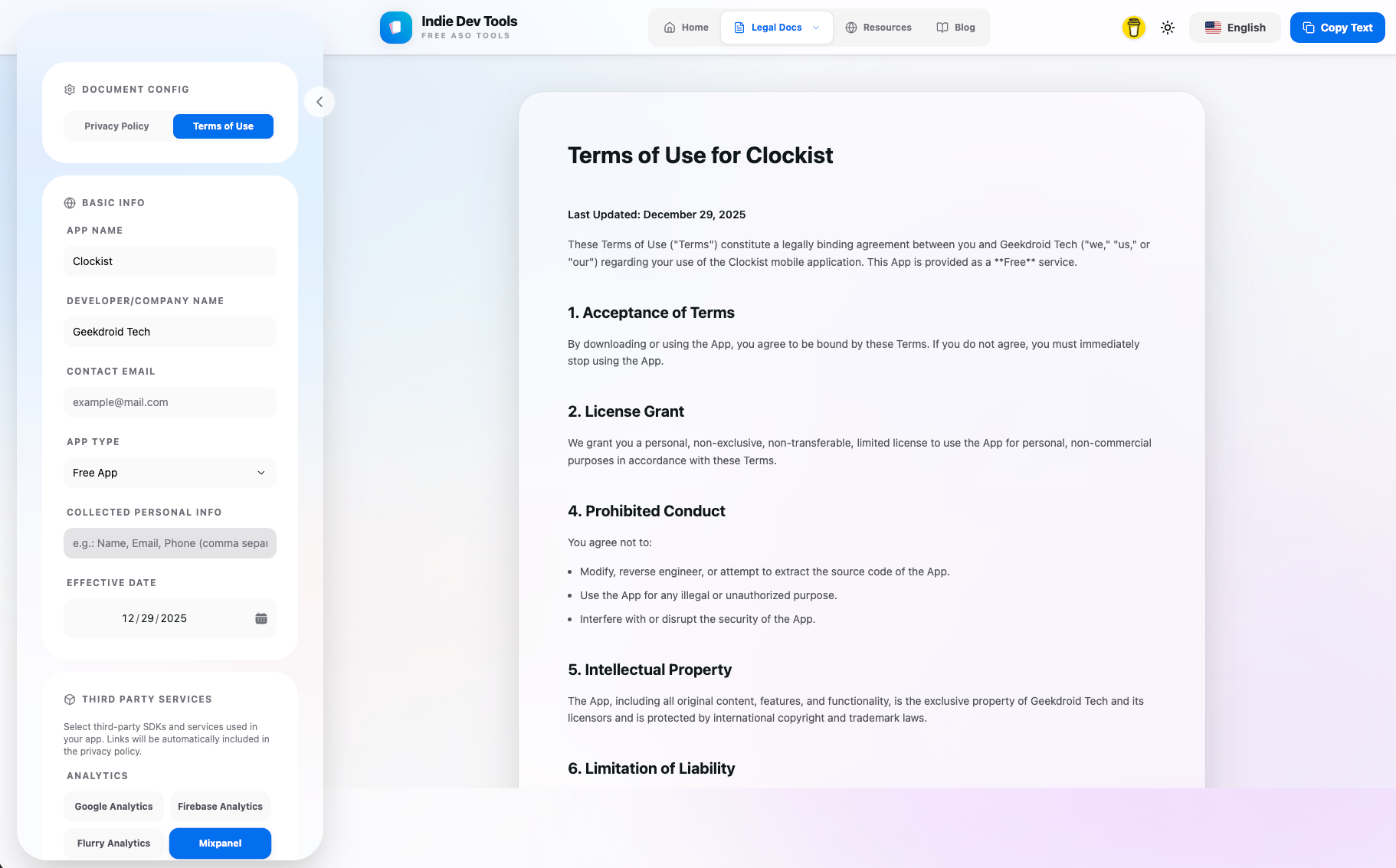 Indie Dev Tools gallery image