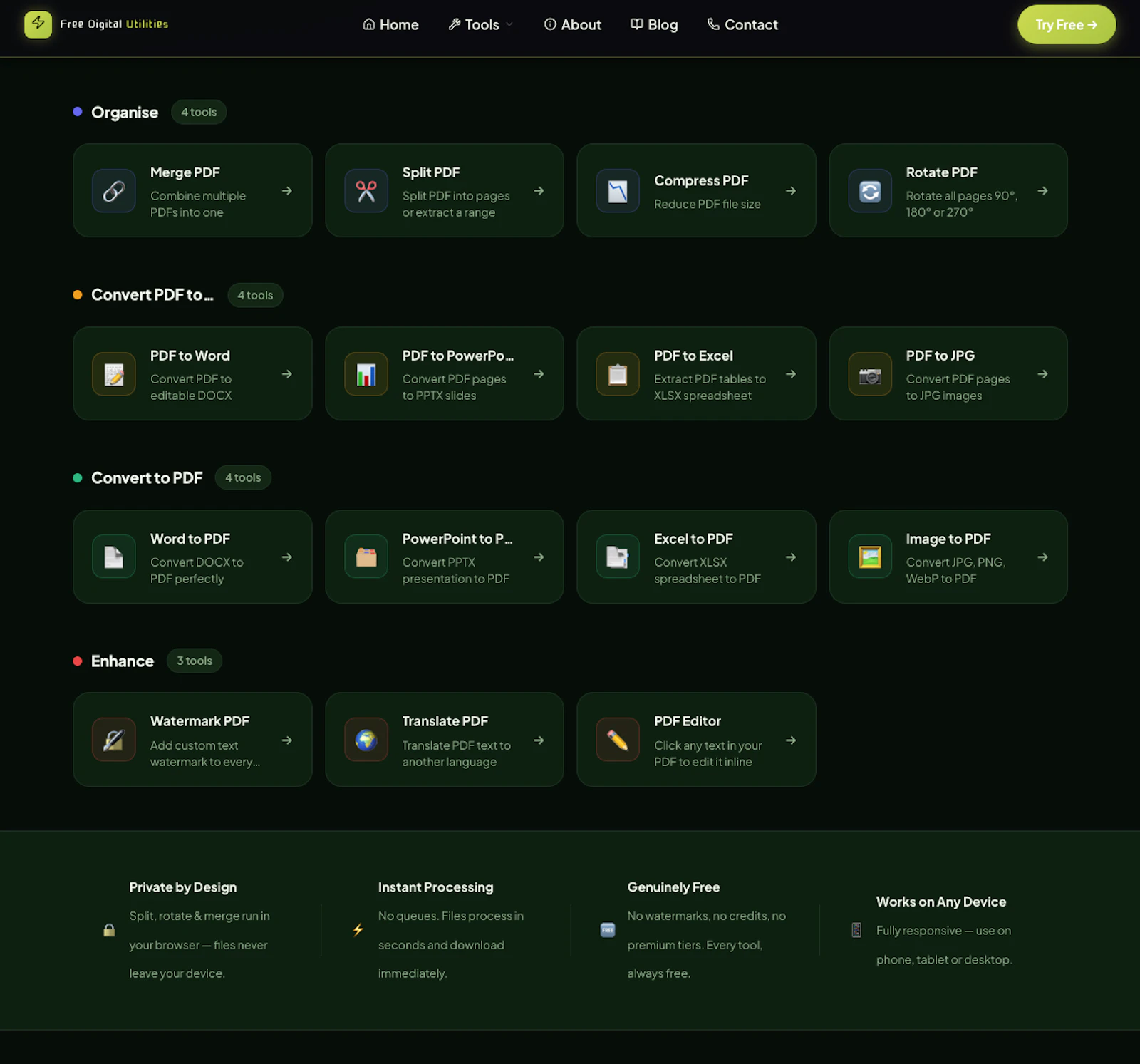 Free Digital Utilities screenshot 8