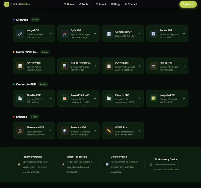 Free Digital Utilities screenshot 8