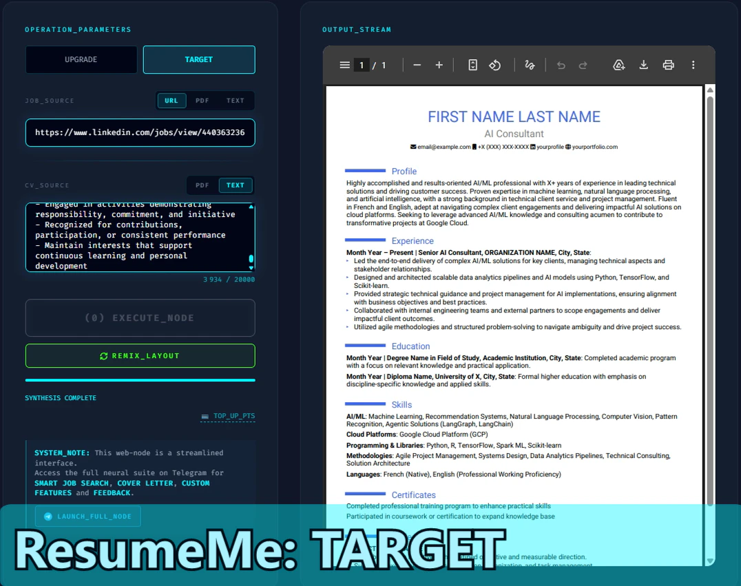 ResumeMe screenshot 4