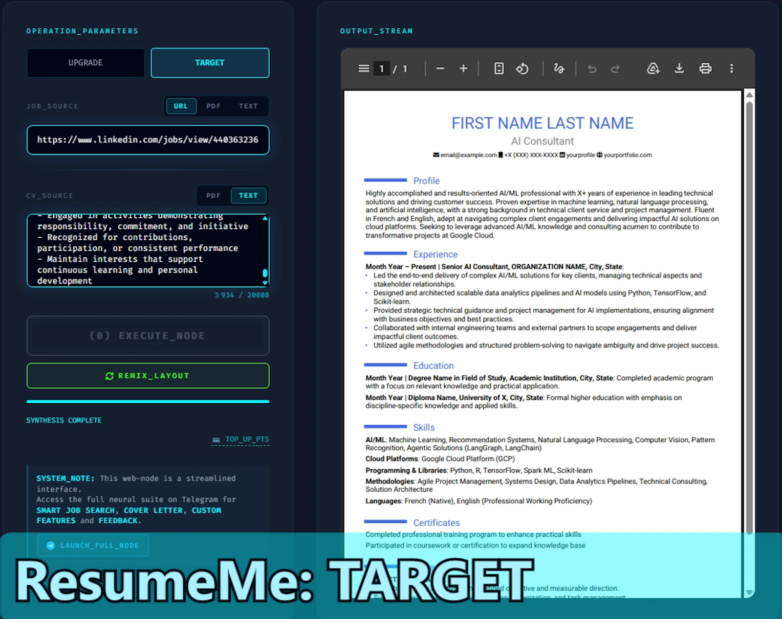 ResumeMe screenshot 5