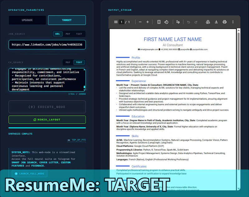 ResumeMe screenshot 5