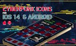 Cyberpunk Icons for iOS 14 & Android image