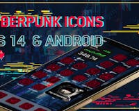 Cyberpunk Icons for iOS 14 & Android media 1