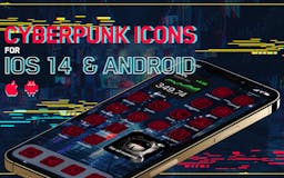 Cyberpunk Icons for iOS 14 & Android media 1