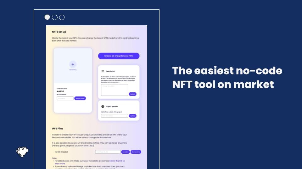 Droplove 2.0 - Отправьте рождественские поздравления как NFTS.Без кода в 3 щелчках. медиа 2