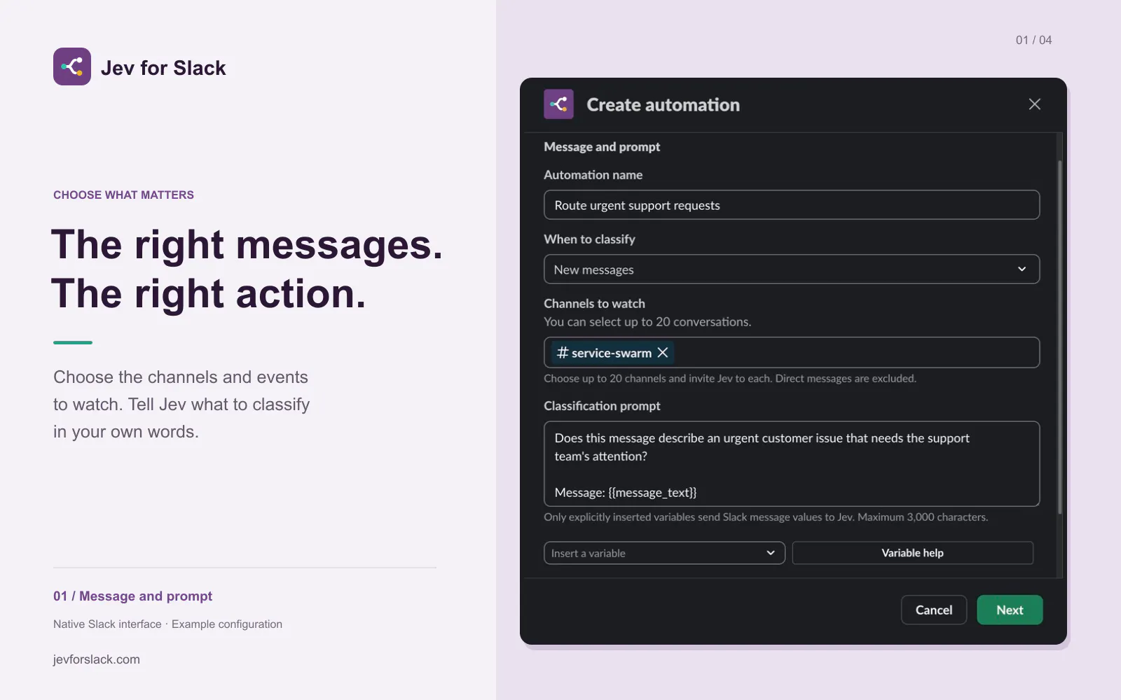 Jev for Slack gallery image