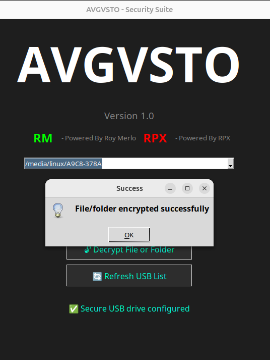 AVGVSTO USB media 7