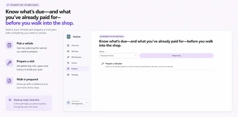 CarCare screenshot 5