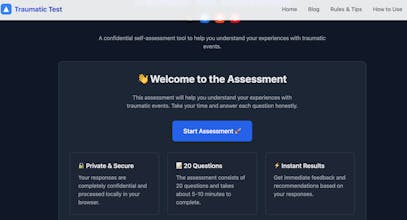 Free Trauma Test gallery image