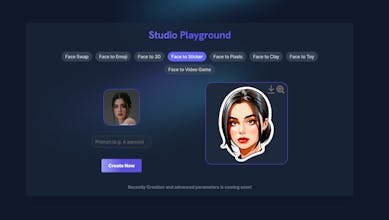 AI Face Studio gallery image