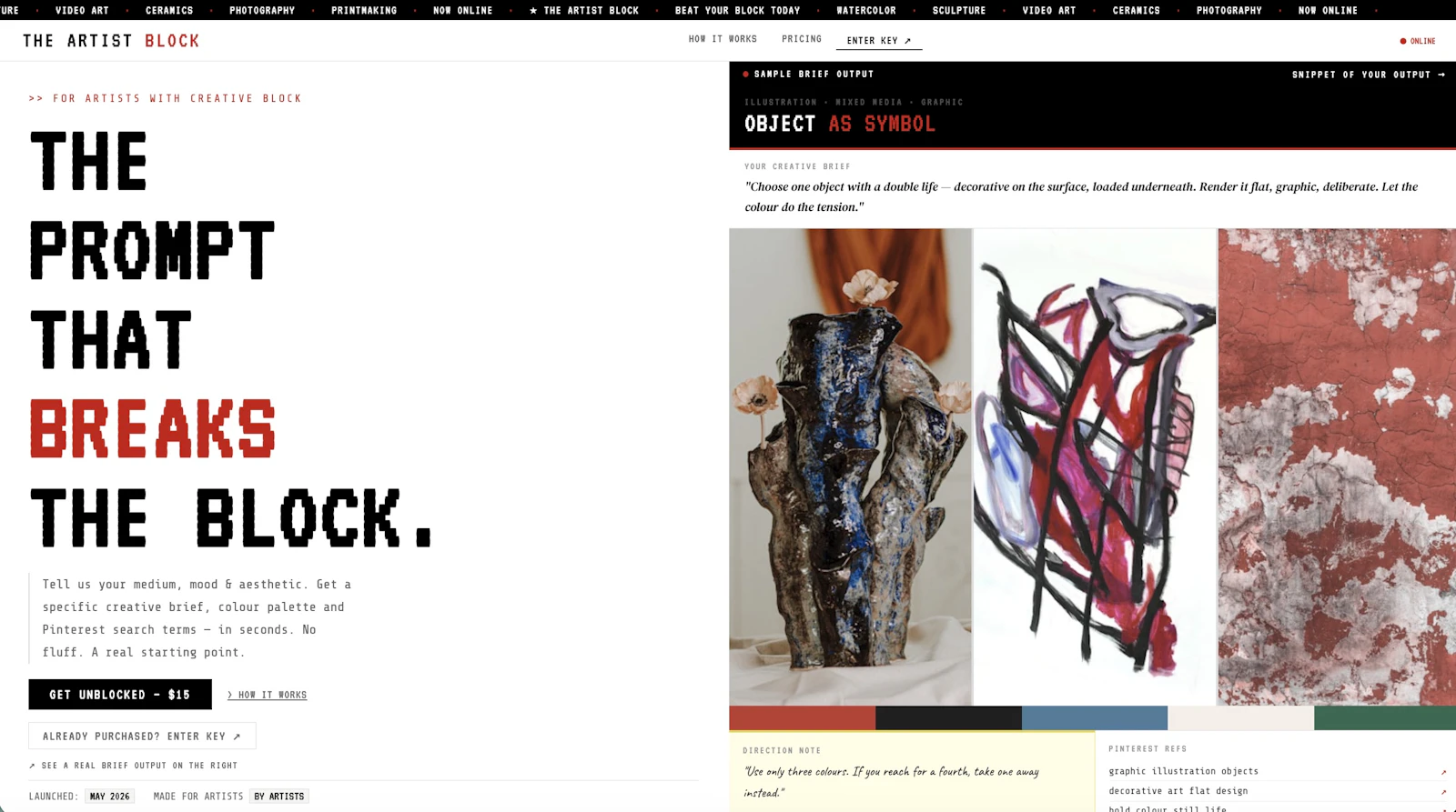 The Artist Block  screenshot 1